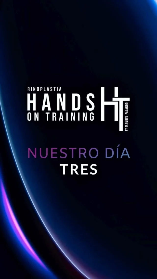 Esto es Hands On Training Rinoplastia By Manuel Fajardo, te presentamos un poco de lo que hacemos en el día 3 del curso de rinoplastia en Mérida, Yucatán, México.